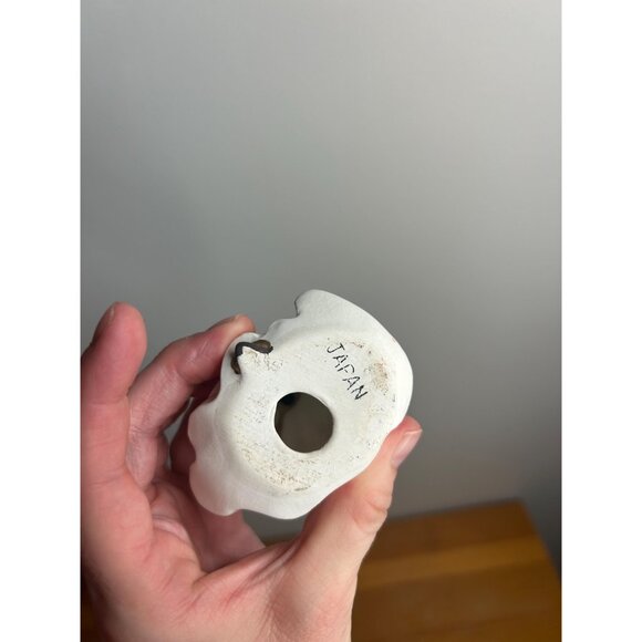 Vintage lady girl figurine kitschy wings angel January birthday collectable - Picture 3 of 7